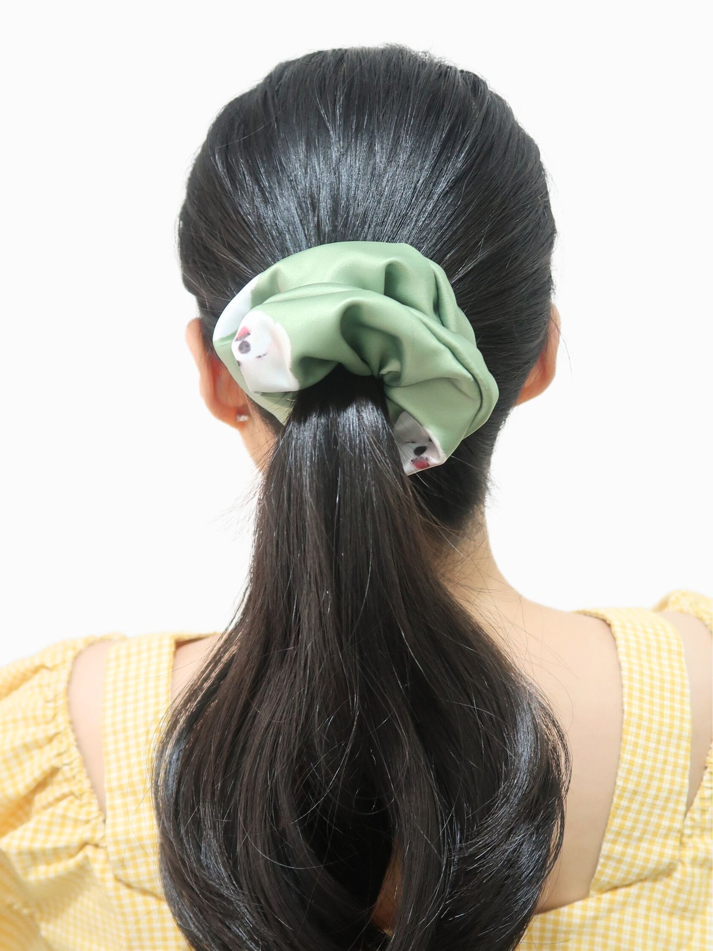 Hair Scrunchie - Smiling Bichon Frise