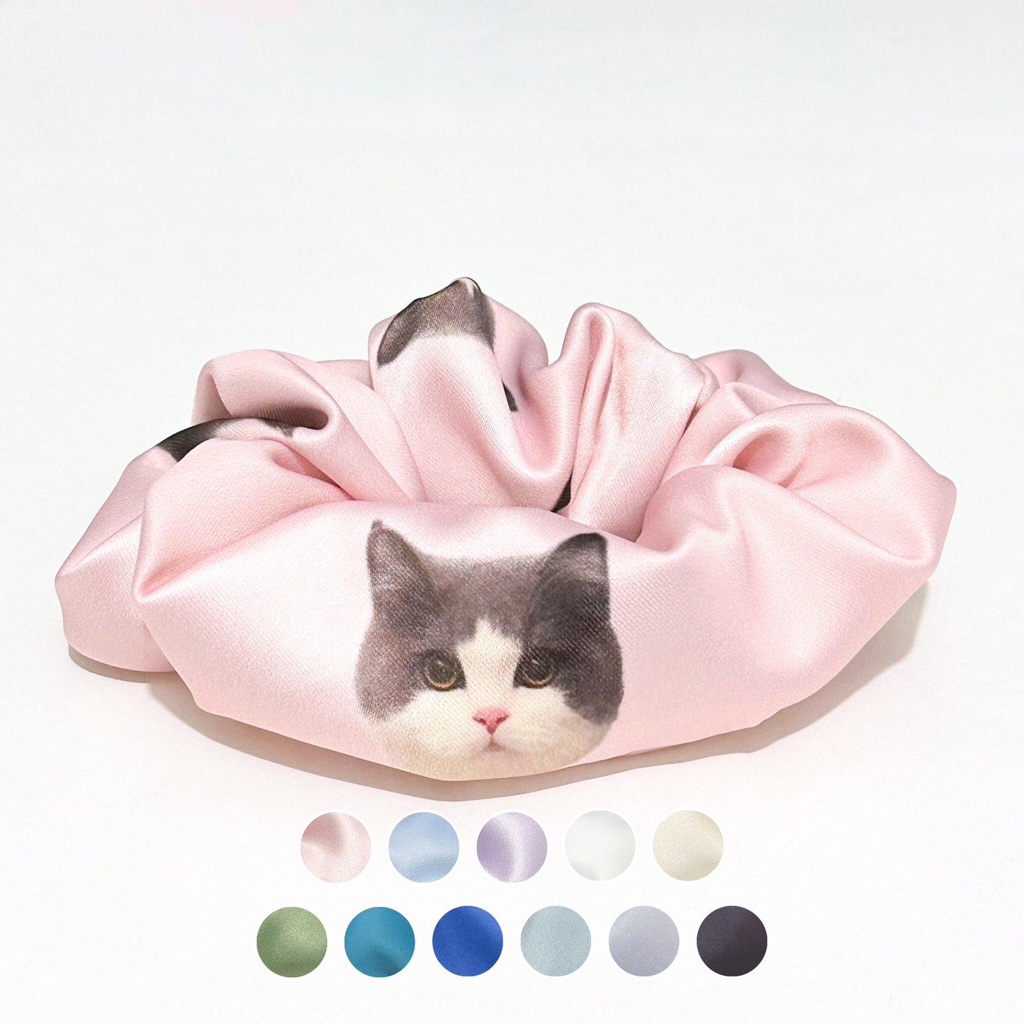 Hair Scrunchie - British Shorthair Cat