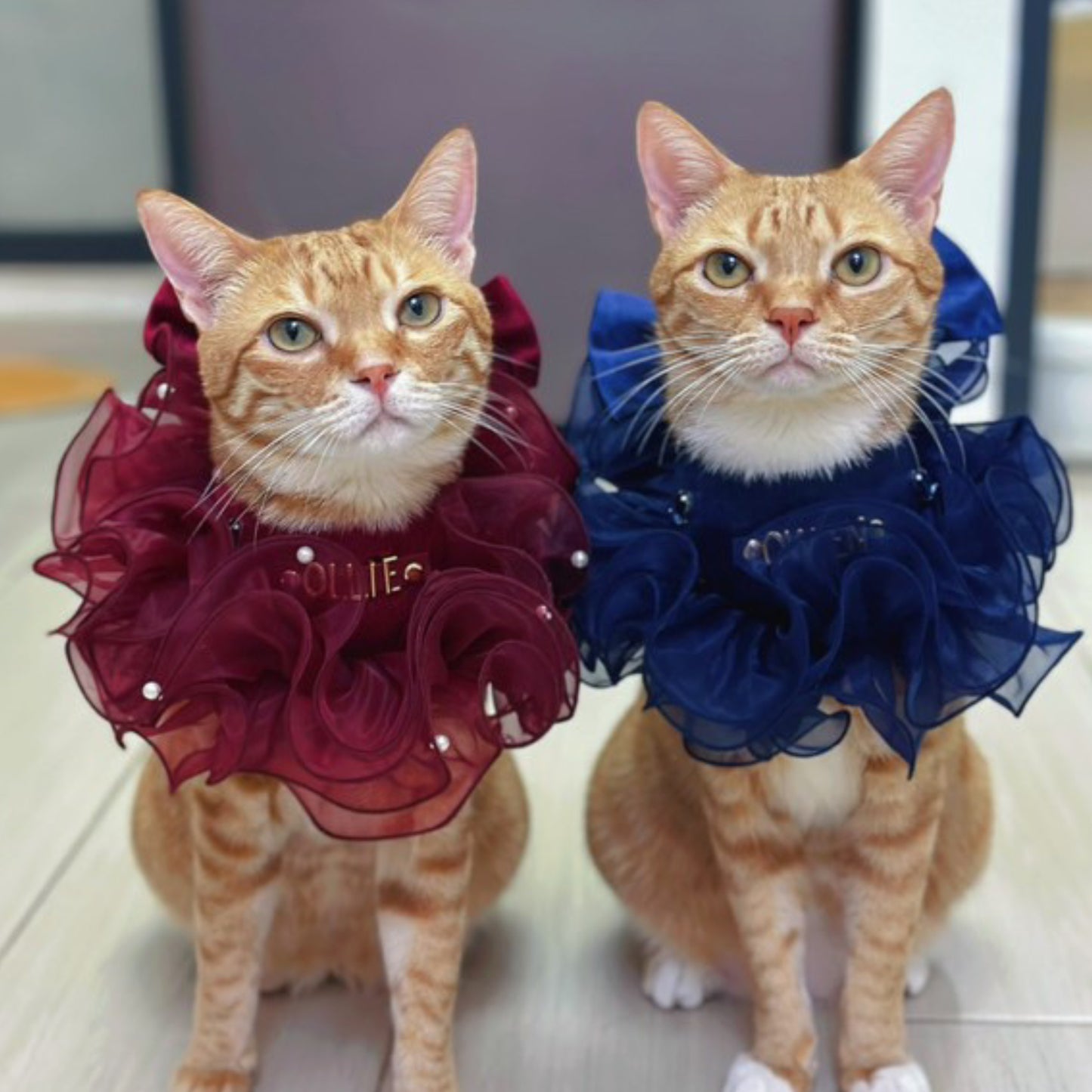 Royal Satin Bloom Ruby - Custom Pet Bandana