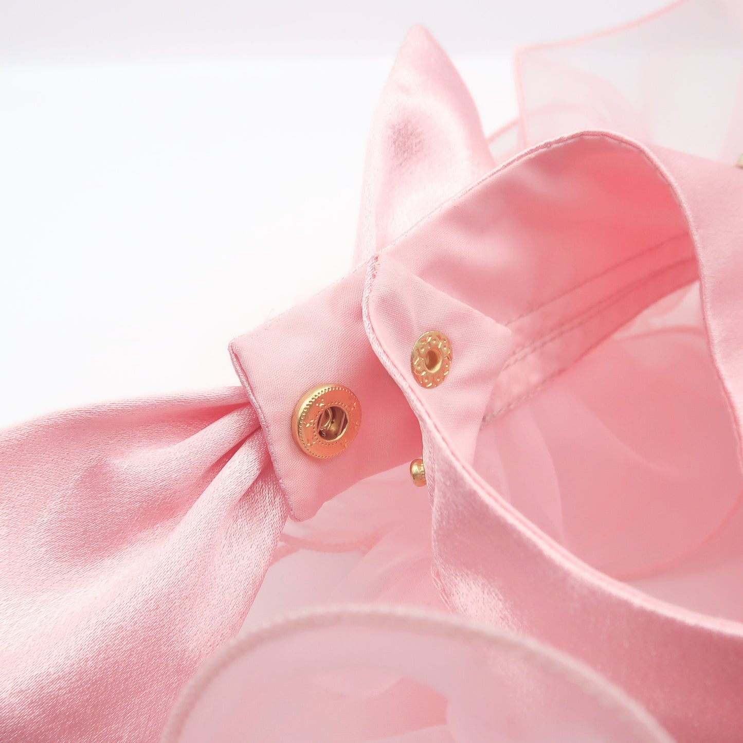 Royal Satin Bloom Pink - Custom Pet Bandana