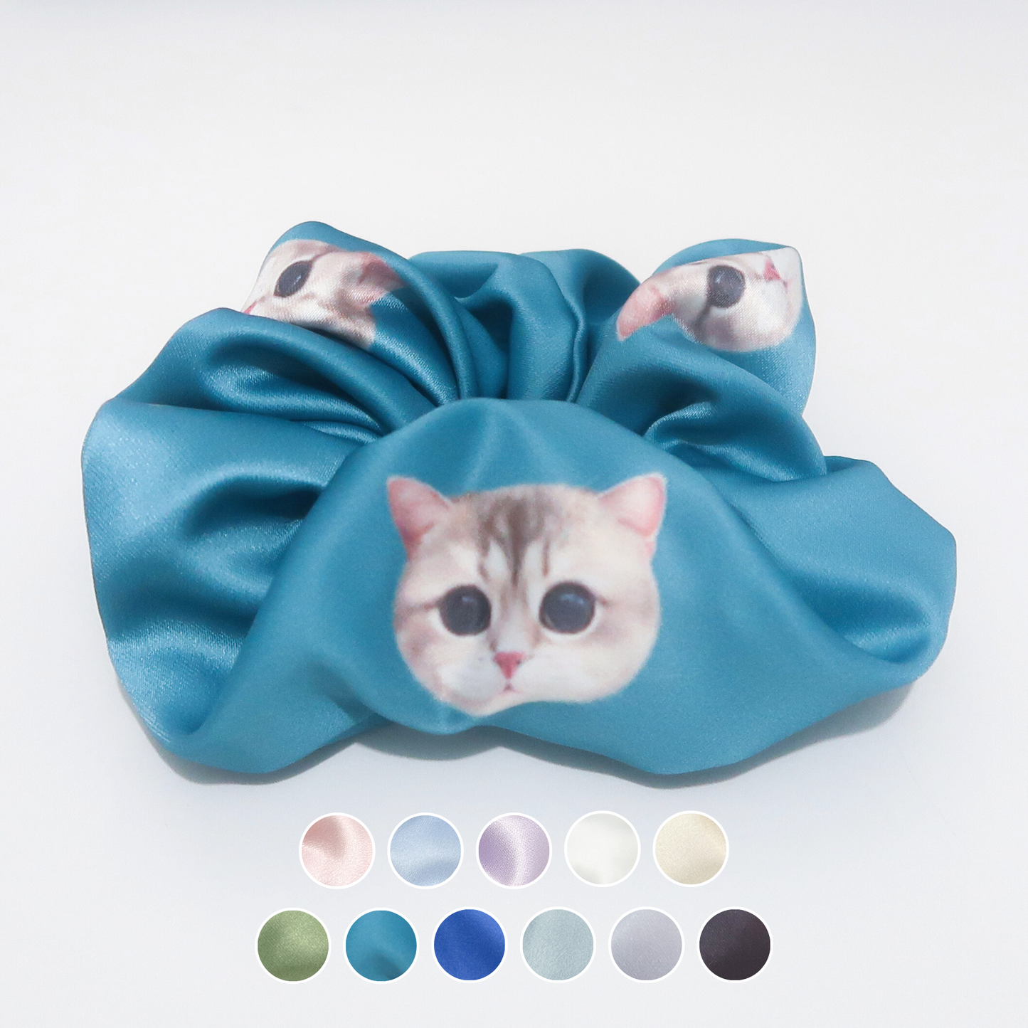 Hair Scrunchie - Golden British Shorthair Cat