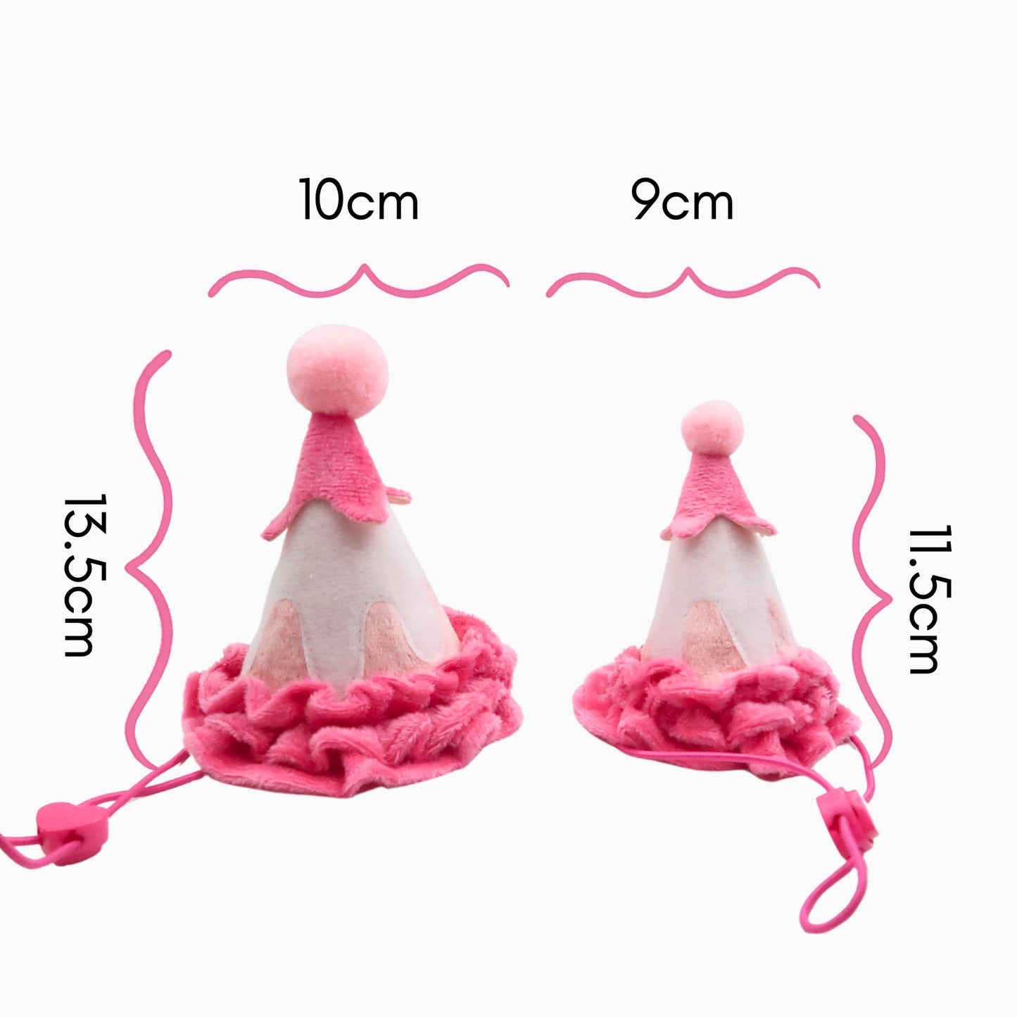 Birthday Cake Bib Set (Pink)