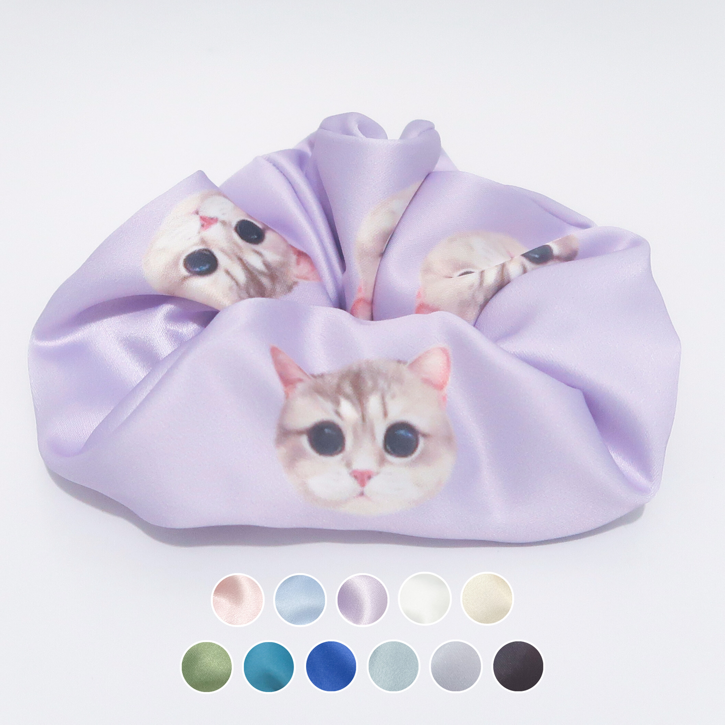 Hair Scrunchie - Golden British Shorthair Cat