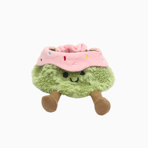 Mocha Waffle with Strawberry Ice Cream - Pet Bib