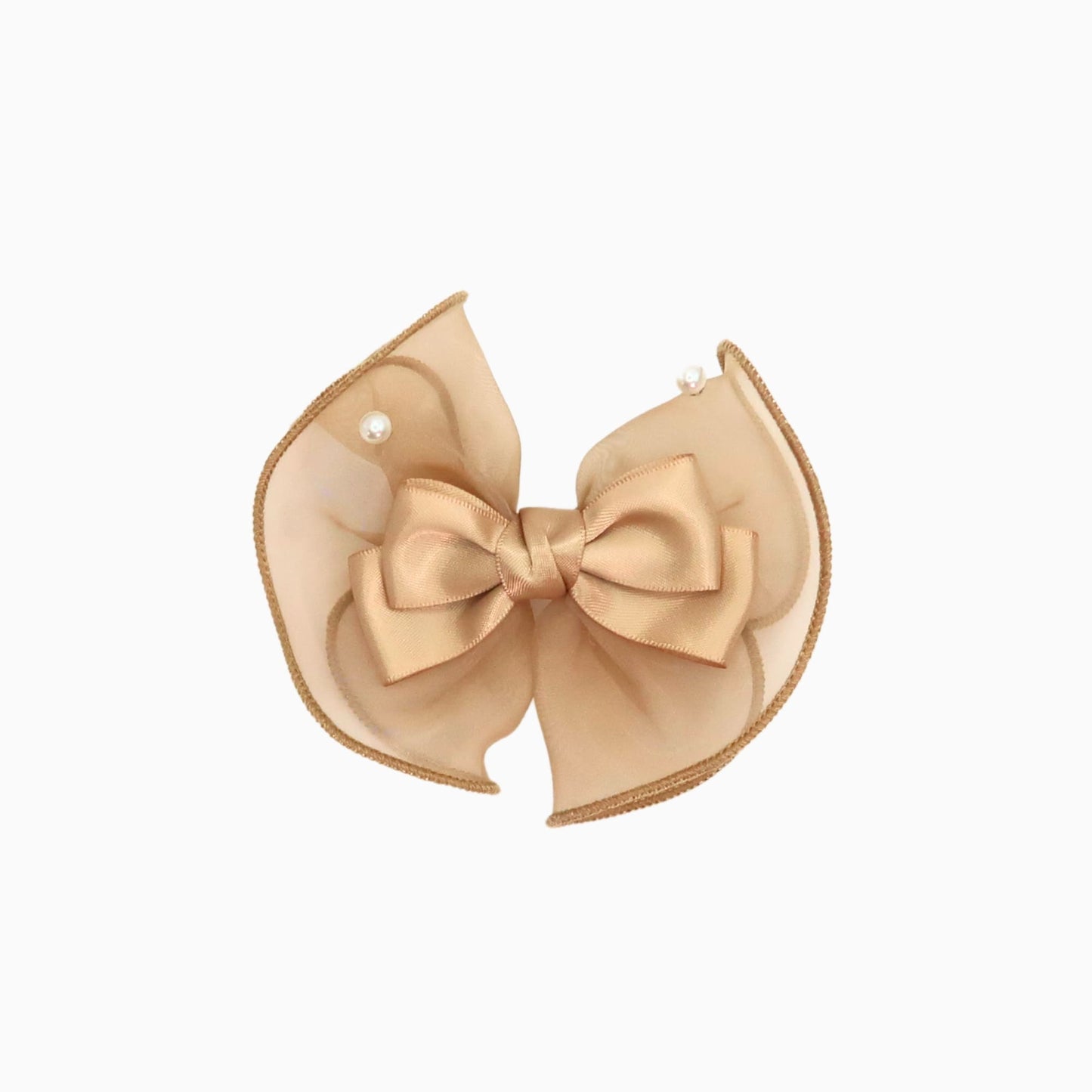 Royal Satin Bloom Champagne - Custom Pet Bandana