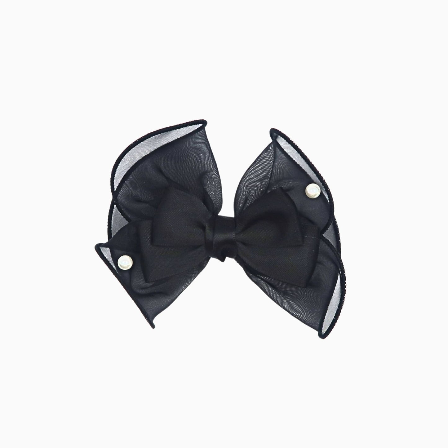Royal Satin Bloom Black - Custom Pet Bandana