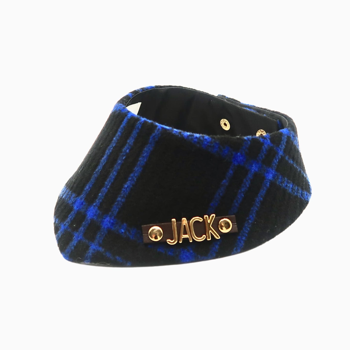 Custom Pet Bandana - Midnight Plaid