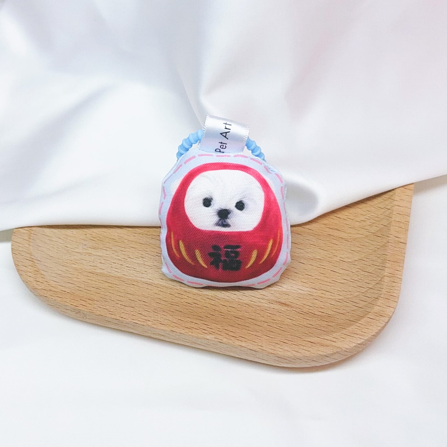 Pet in DARUMA doll - Maltese Dog