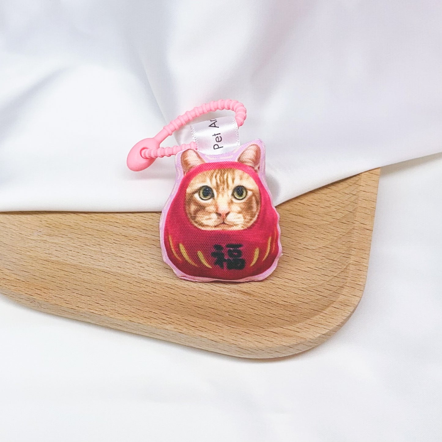 Pet in DARUMA doll - Ginger Cat