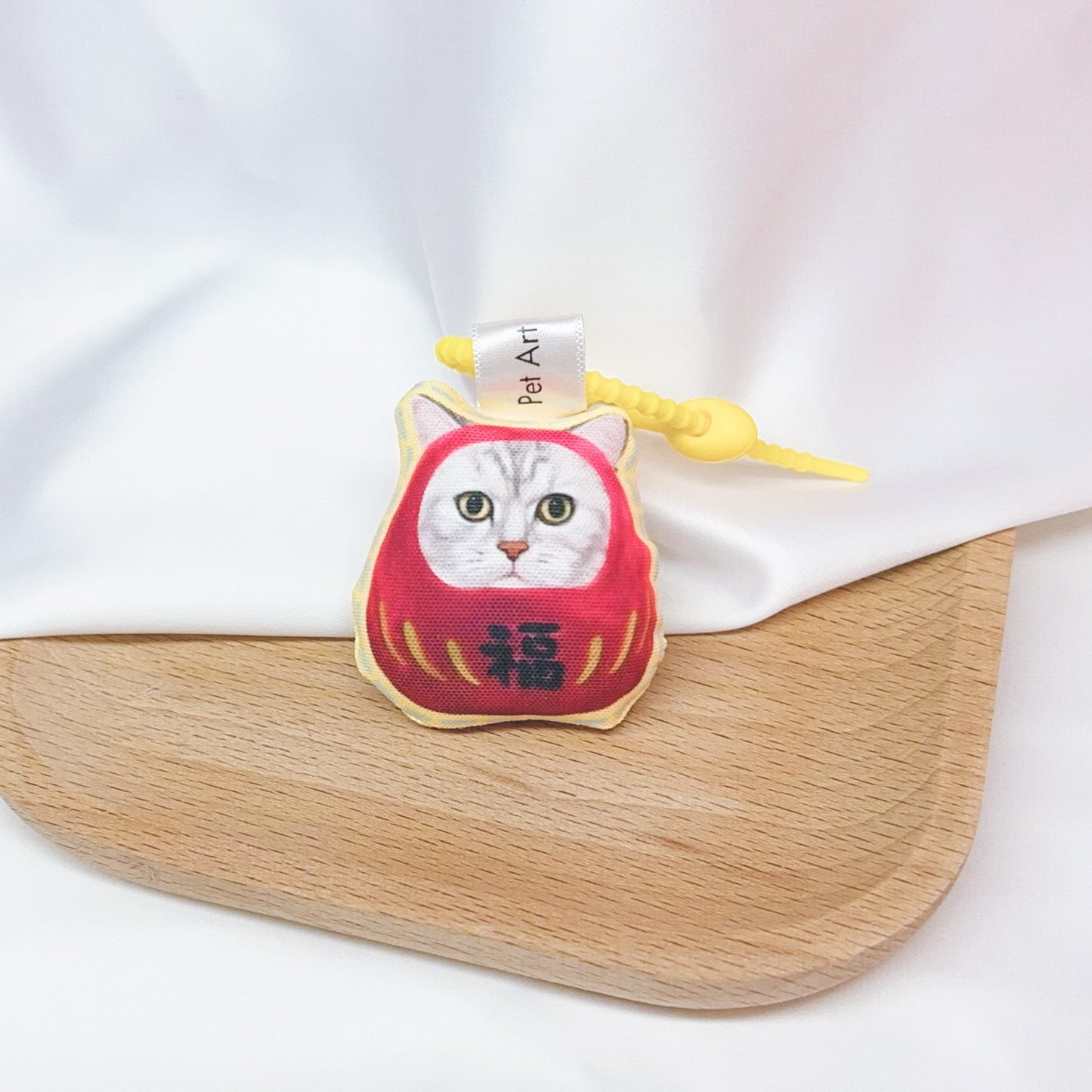 Pet in DARUMA doll - British Shorthair (Silver-black)