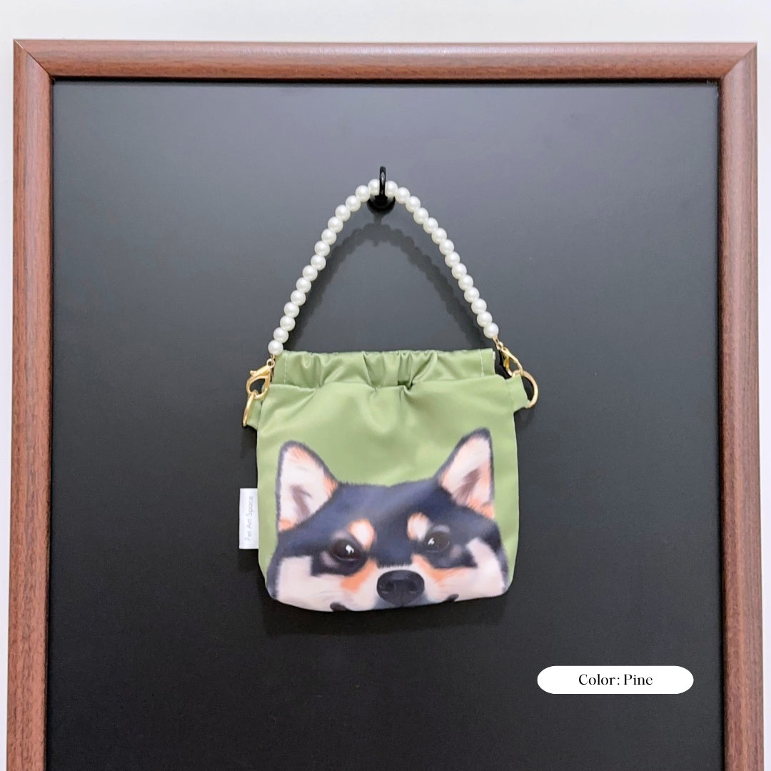 PaPa Bag-Black Shiba Inu