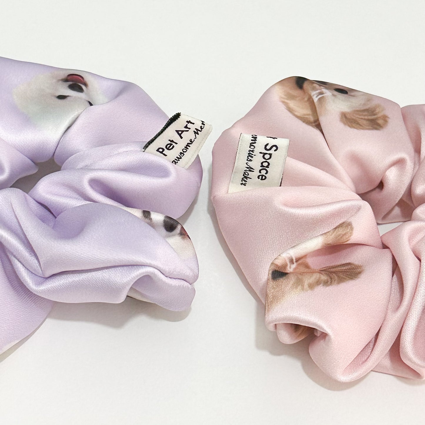 Hair Scrunchie - Black Shiba Inu