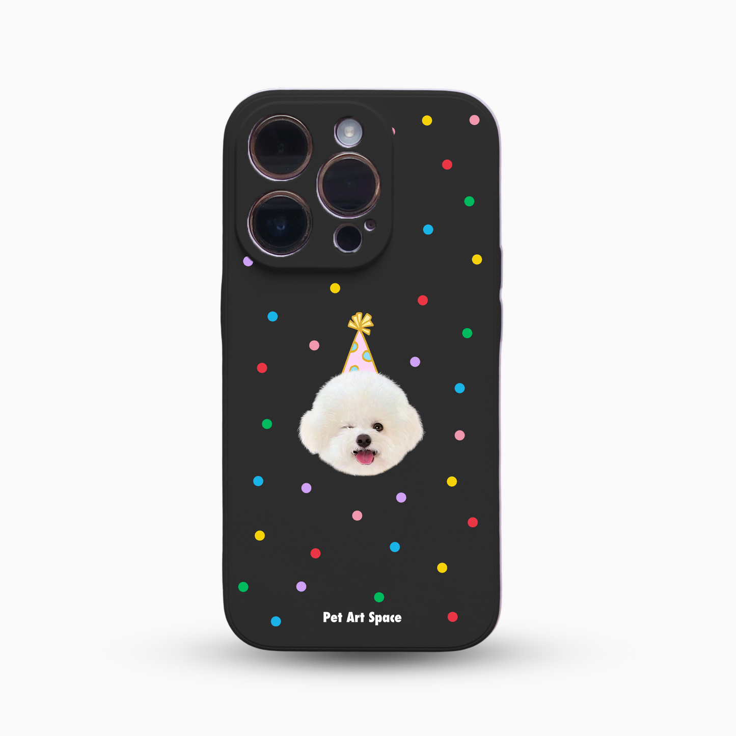 A Happy Place for 1 pet - Silicone Case Black