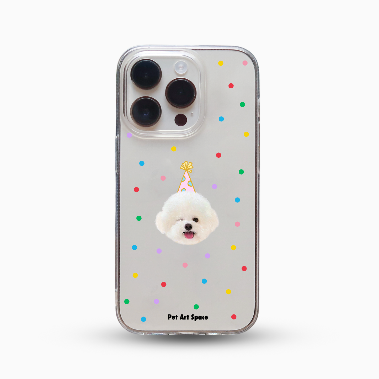 A Happy Place for 1 pet - Soft Clear Case with Camera Uncovered