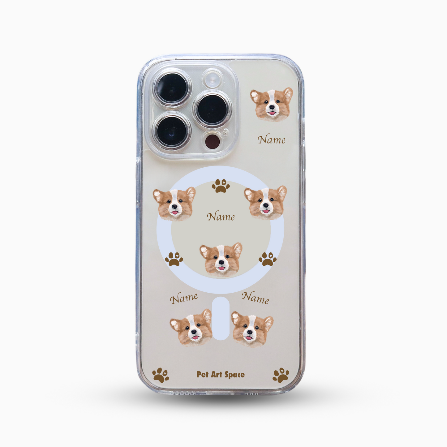 Paws for 1 Pet - MagSafe Clear Case