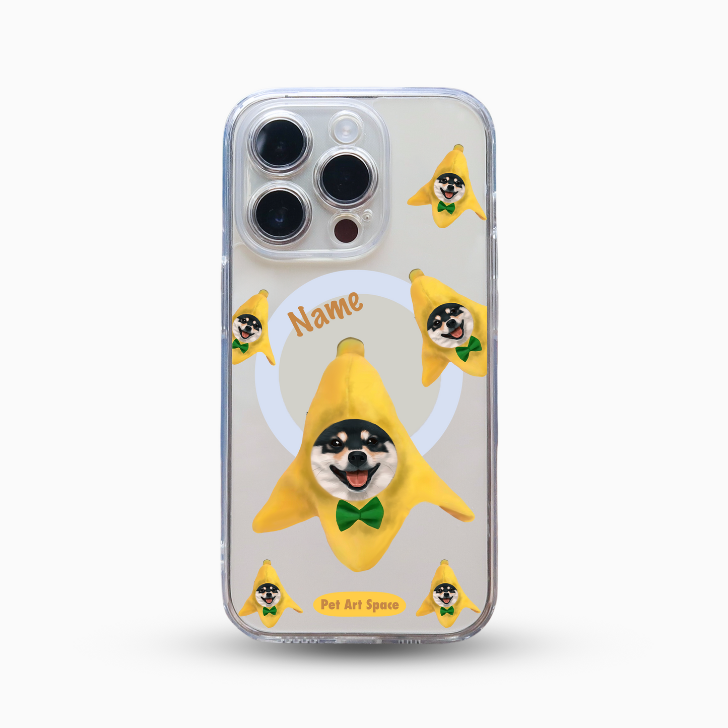 I Love Banana for 1 pet - MagSafe Clear Case
