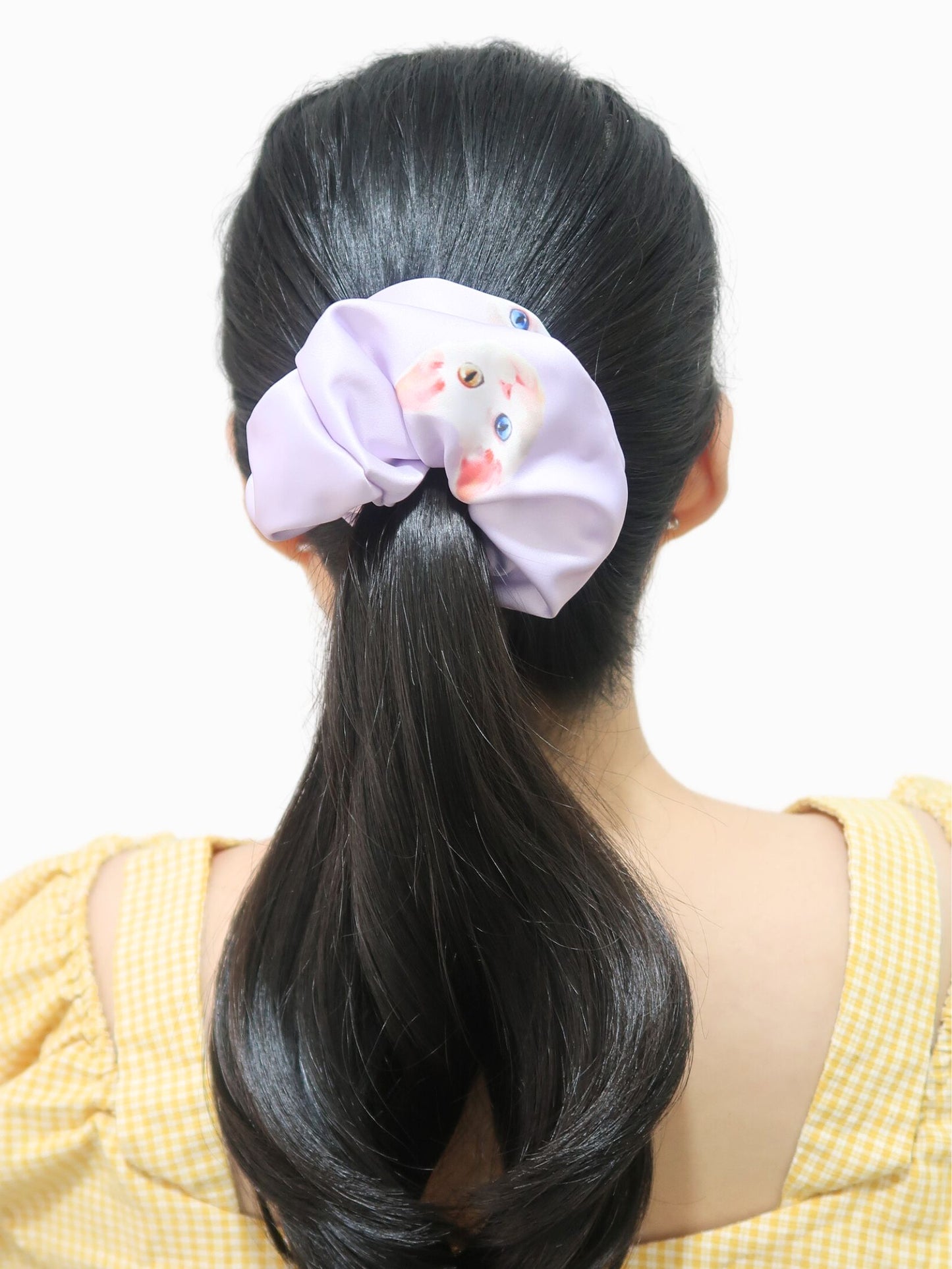 Hair Scrunchie - Devon Rex Cat