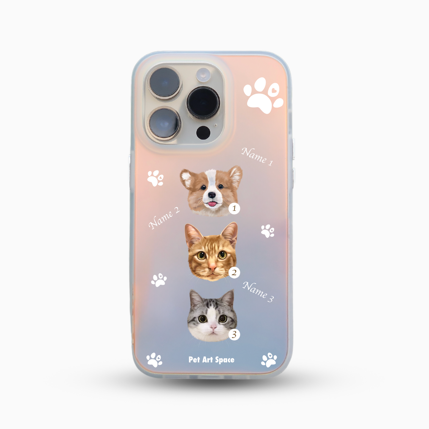 Paws for 3 Pets - Golden Light Case