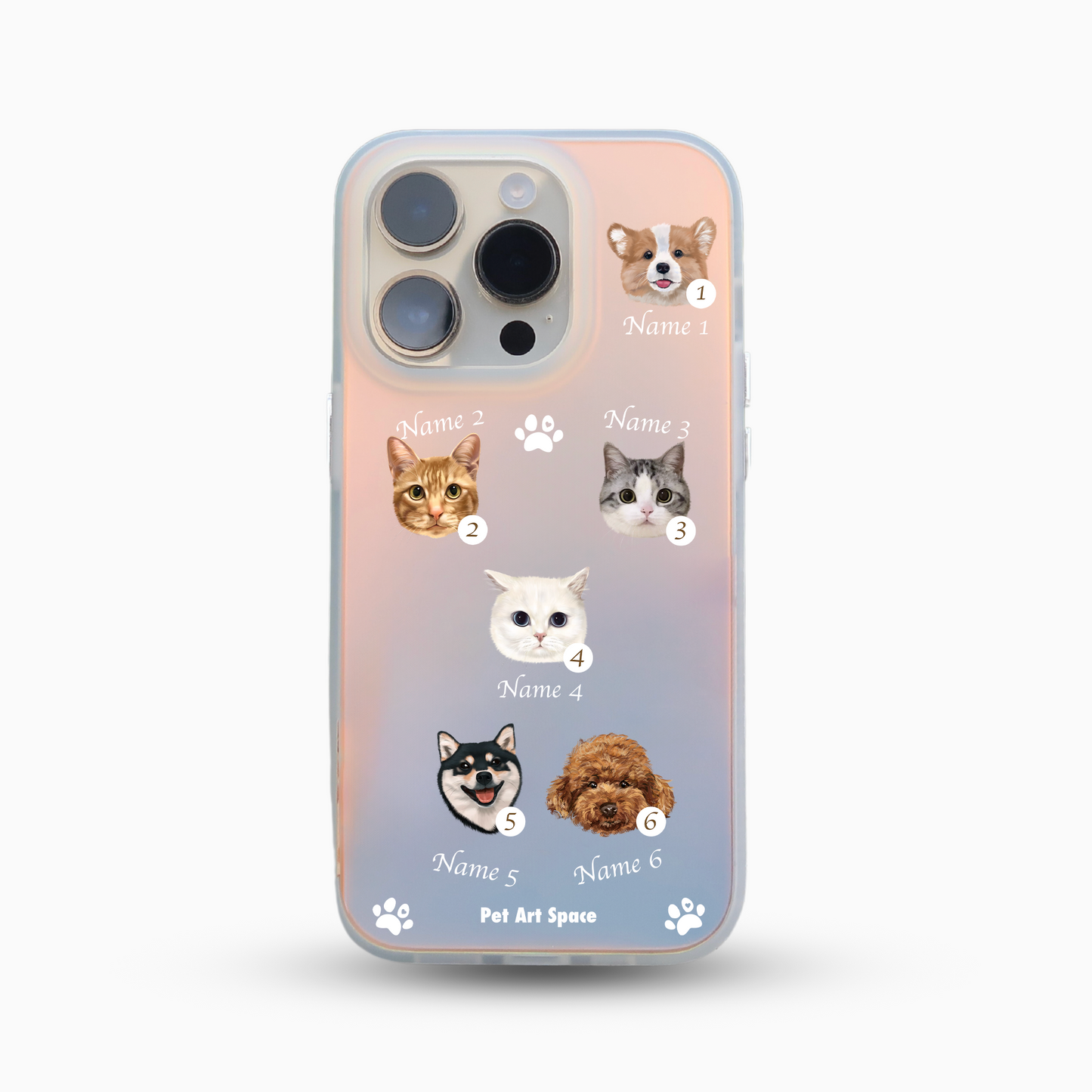 Paws for 6 Pets - Golden Light Case