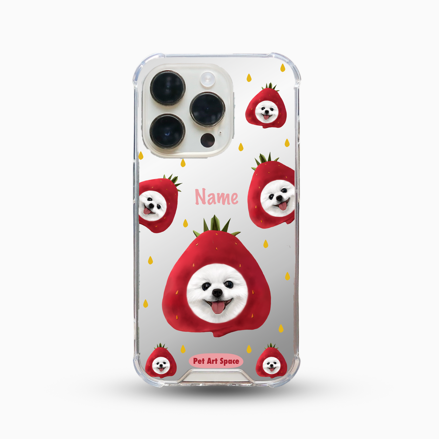 I Love Strawberry for 1 pet - Mirror Case A