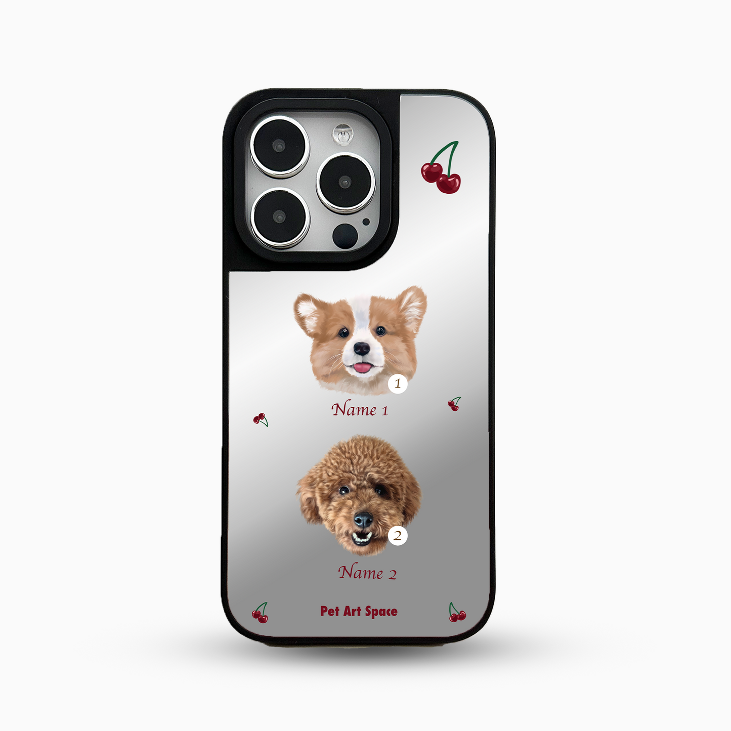Cherry B for 2 pets - Mirror Case B MagSafe