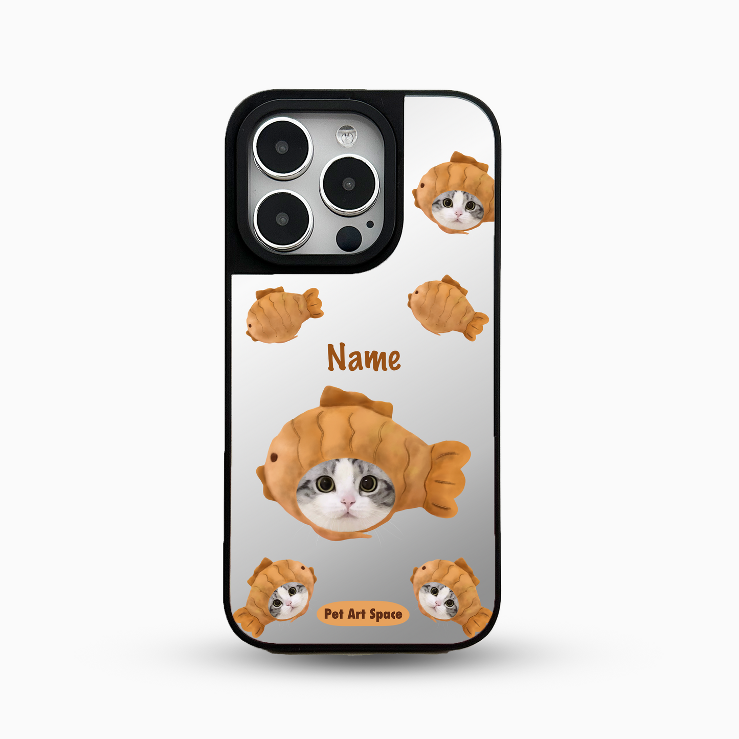 I Love Fish Shaped Pastry for 1 pet - Mirror Case B MagSafe