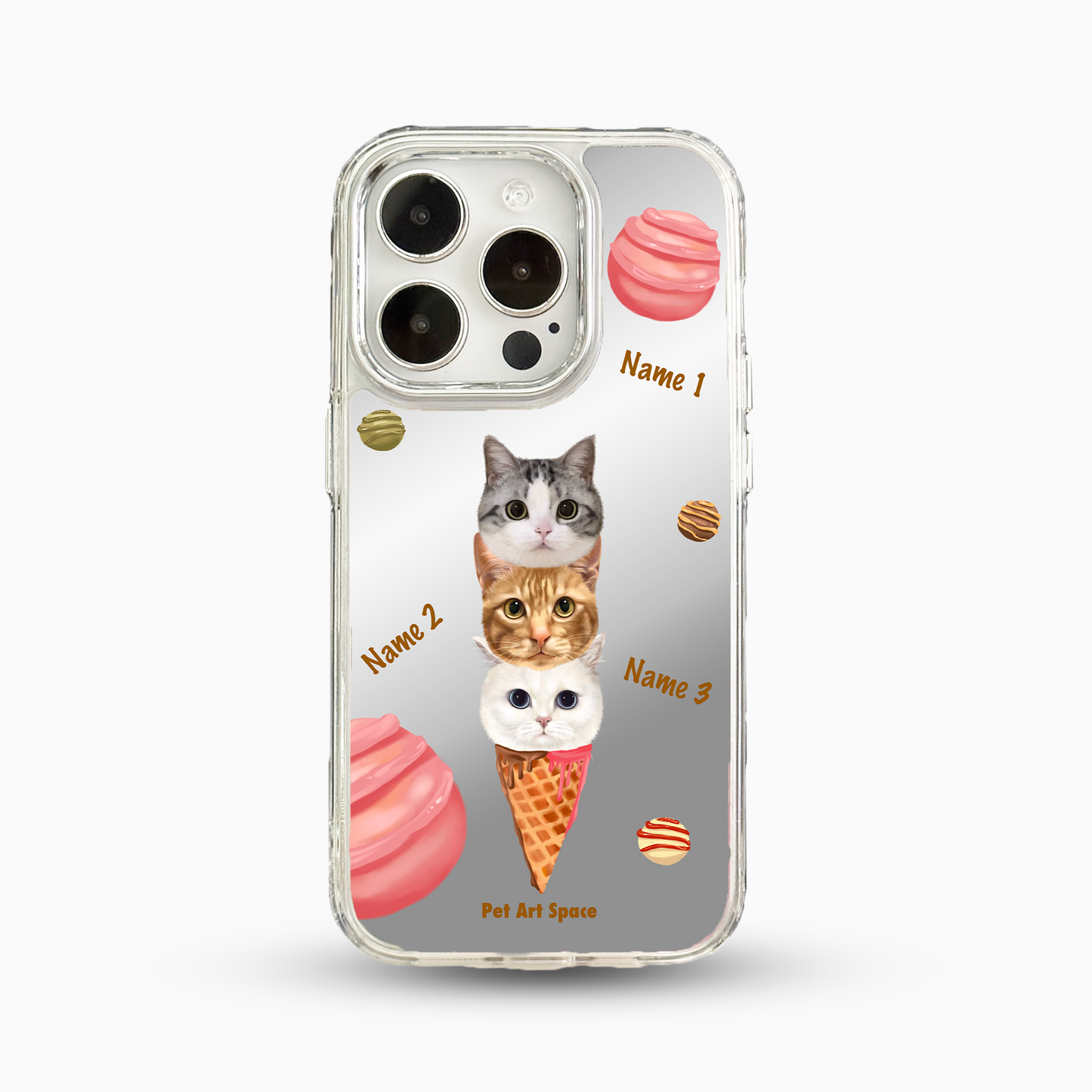 Ice Cream for 3 Pets - Mirror Case C