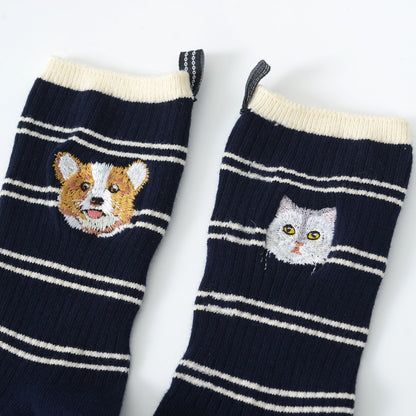 Custom Embroidered Women’s Socks