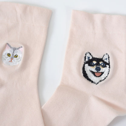 Custom Embroidered Women’s Socks