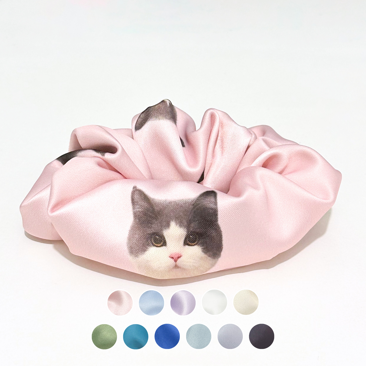 Hair Scrunchie - British Shorthair Cat