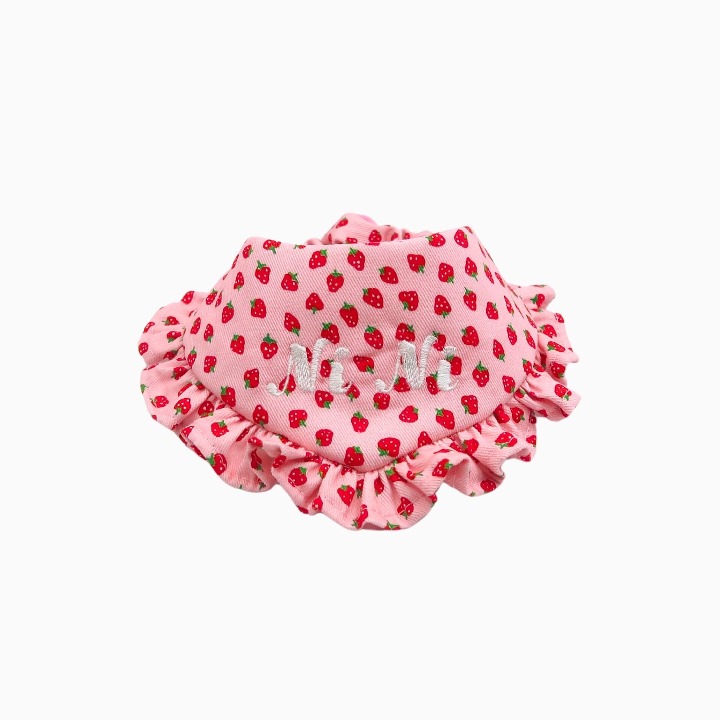 Soft Touch (Strawberry) - Pet Bib
