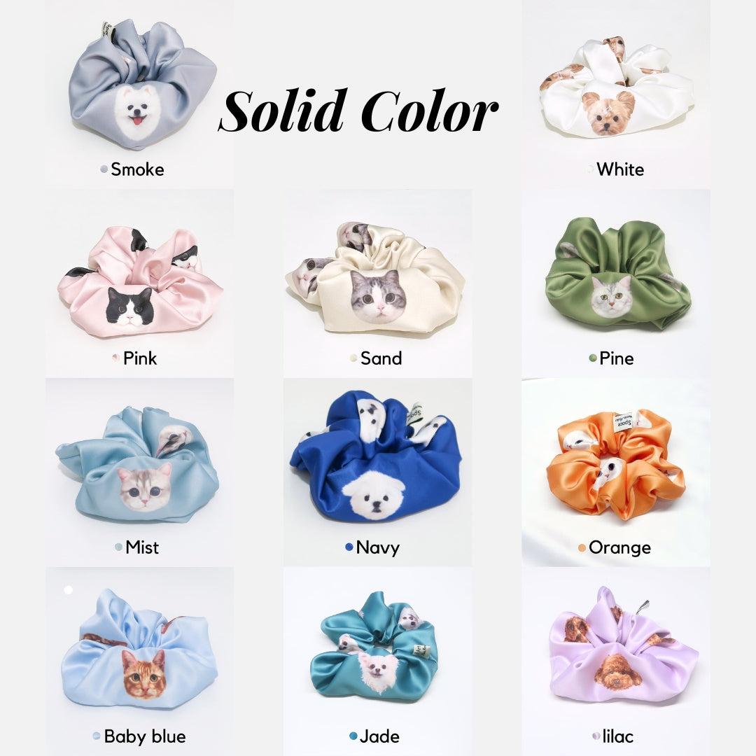 Personalized Hair Scrunchie