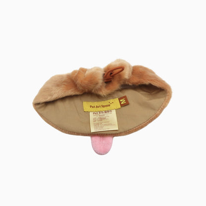 Pet Bib - Puppy Kiss (Brown)