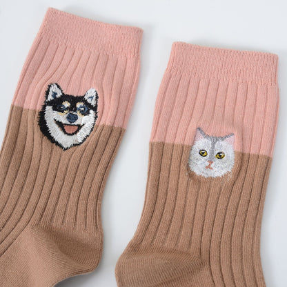 Custom Embroidered Women’s Socks