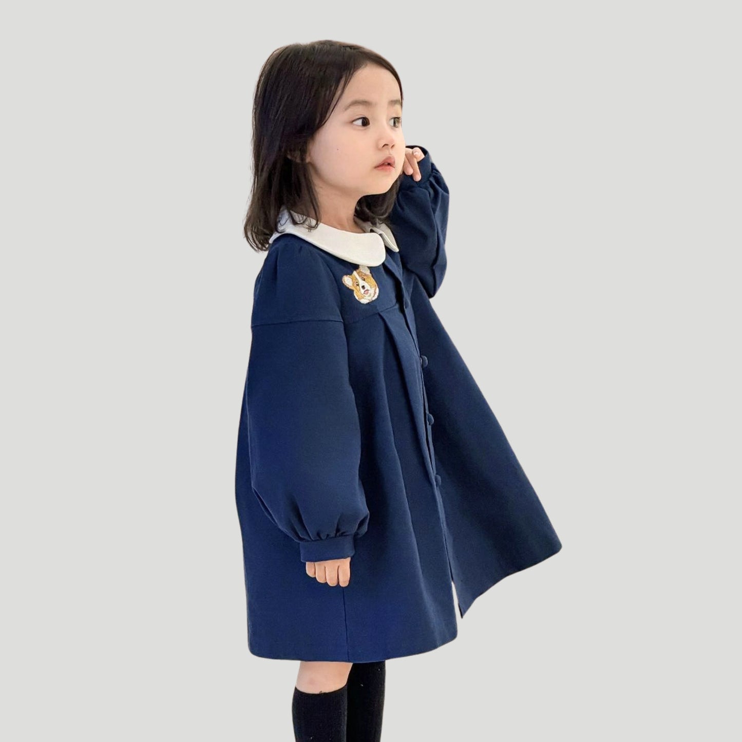 Custom Embroidered Girl’s Coat