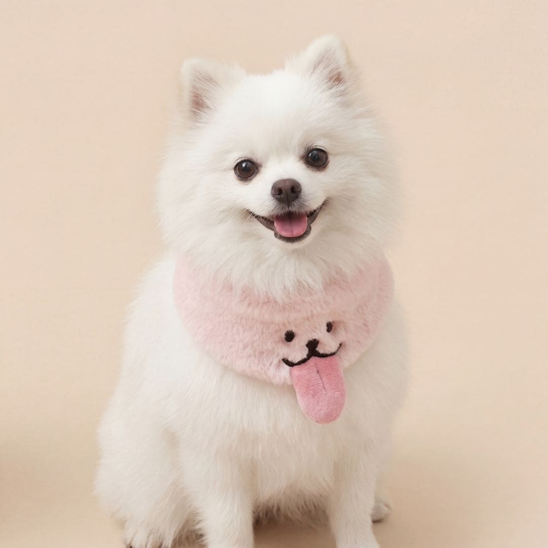 Pet Bib - Puppy Kiss (Pink)