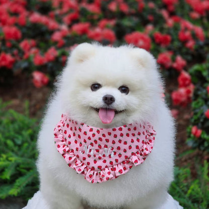 Soft Touch (Strawberry) - Pet Bib