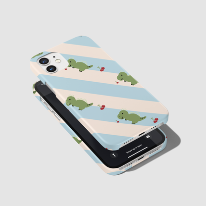 Happy Dinosaur - Slim Phone Case