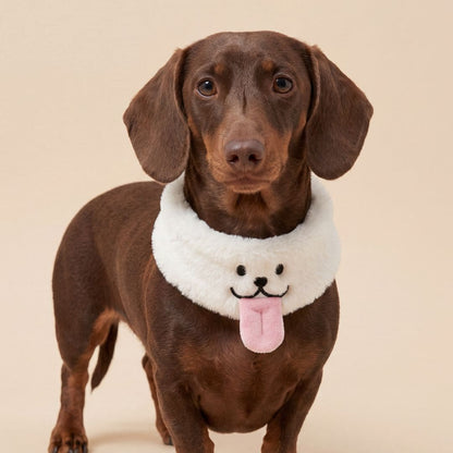 Pet Bib - Puppy Kiss (Cream)