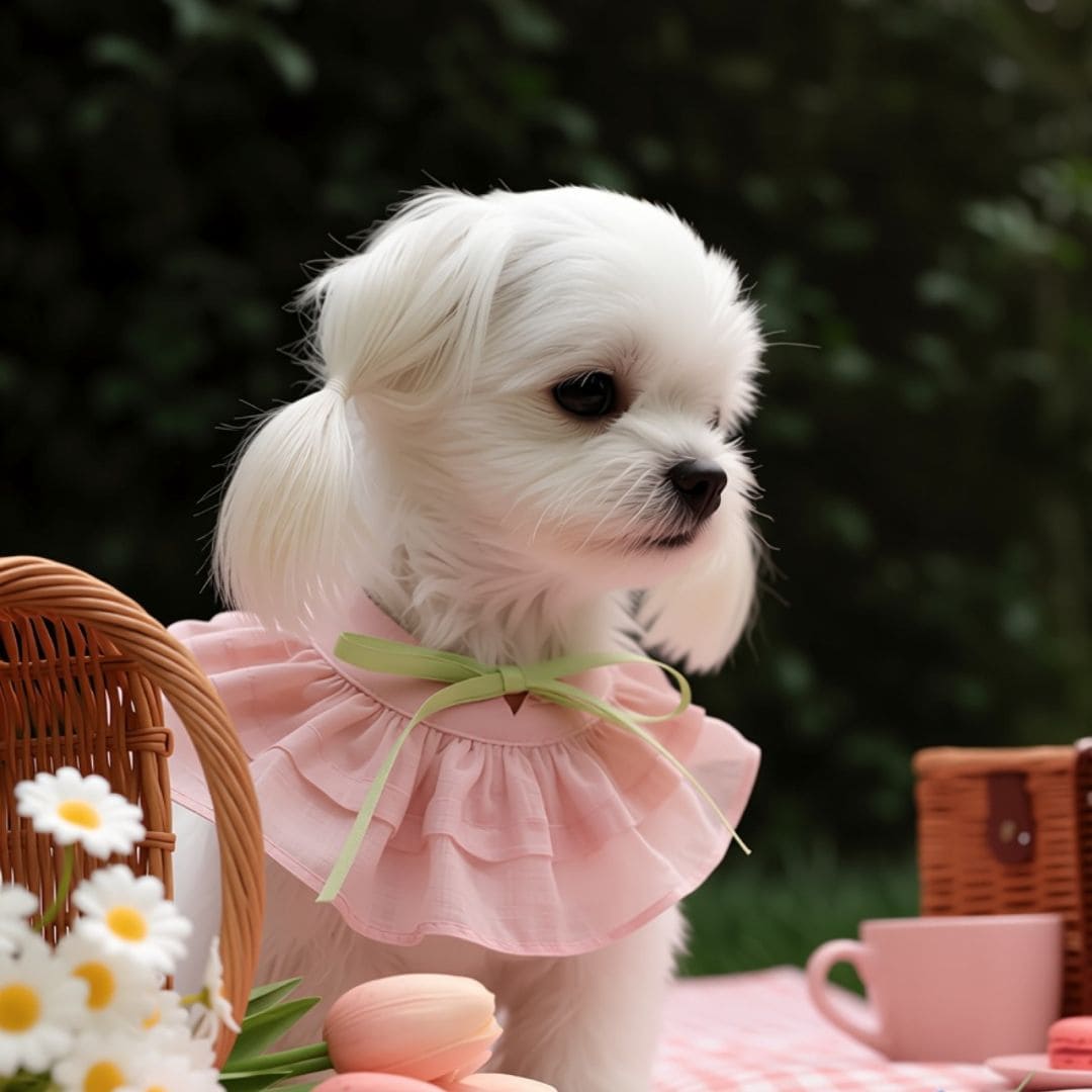 Summer Whisper (Tulip) - Pet Bib