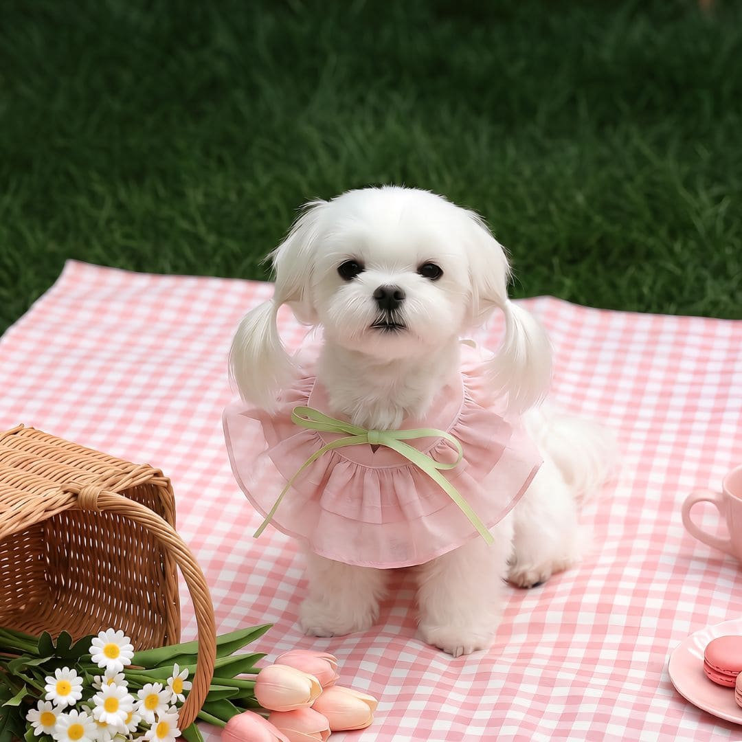 Summer Whisper (Tulip) - Pet Bib