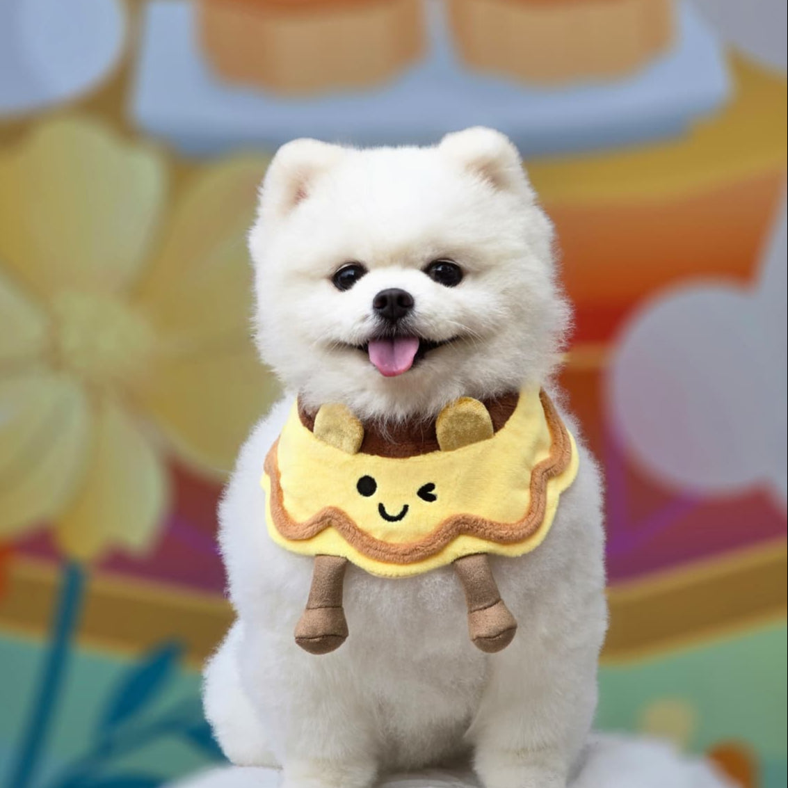 Double Egg Yolks Mooncake - Pet Bib