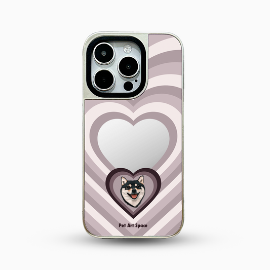 You're In My Heart(Lilac) for 1 pet - Mirror Case D MagSafe