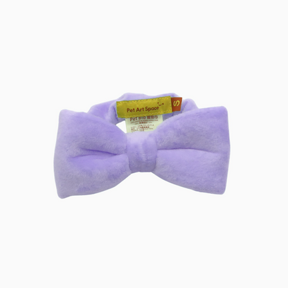 The Bow Tie (Lavender) - Pet Bib