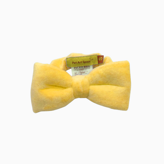 The Bow Tie (Yellow) - Pet Bib