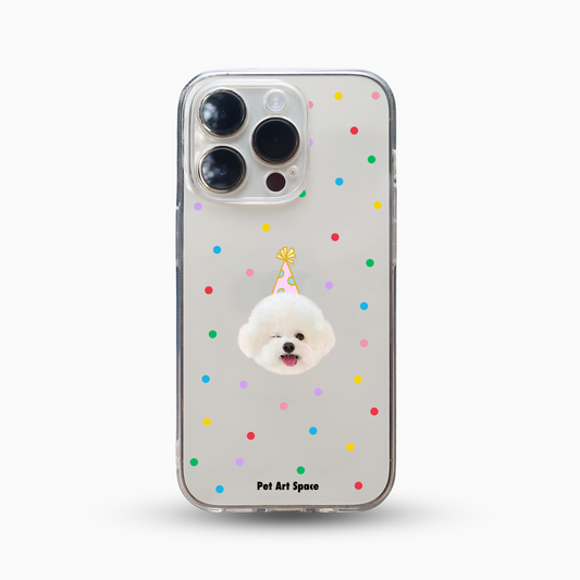 A Happy Place for 1 pet - Soft Clear Case with Camera Covered