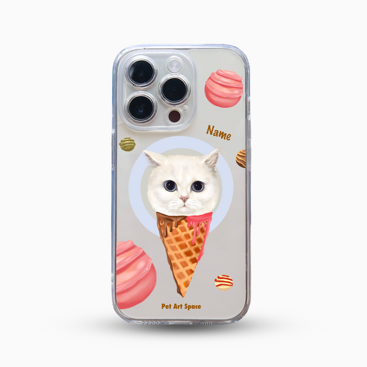 Ice Cream for 1 pet - MagSafe Clear Case