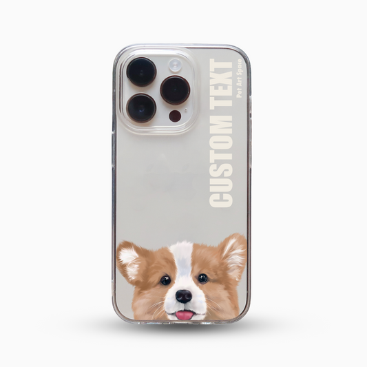 Hide and Seek for 1 pet - Soft Clear Case with Camera Uncovered