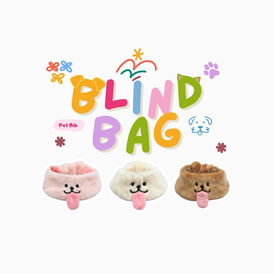 Pet Bib Blind Bag - Puppy Kiss