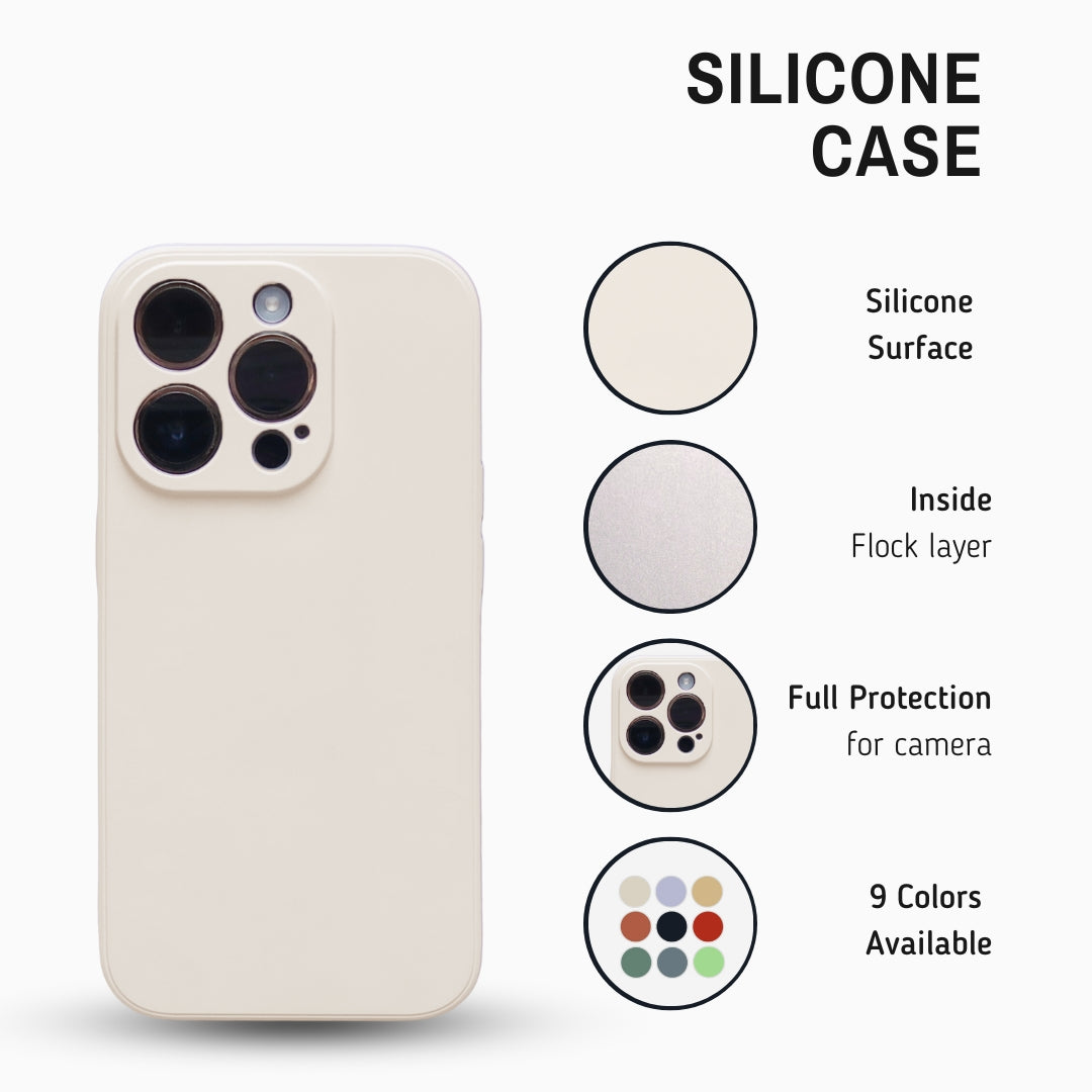 Paws for 3 Pets - Silicone Case - Beige